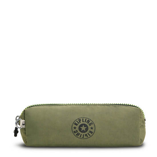 Kipling Boran Pencil Case Väska Olivgröna | SE 1169NW